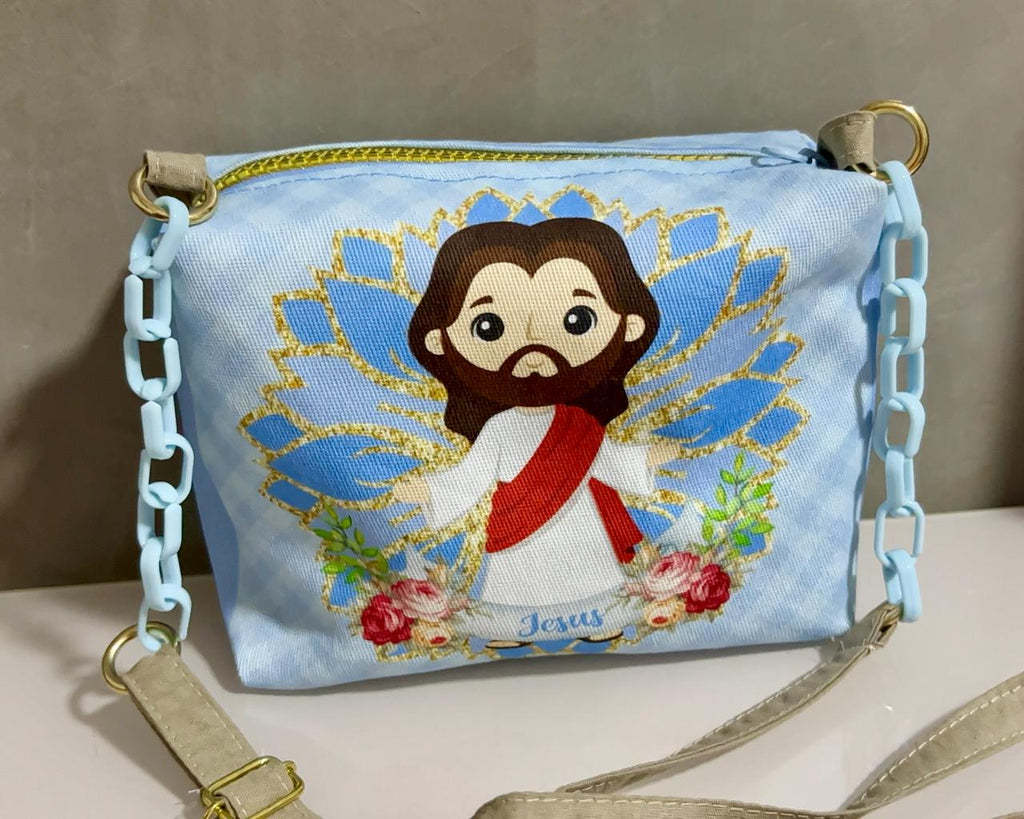 Bolsa Religiosa Católica Tecido