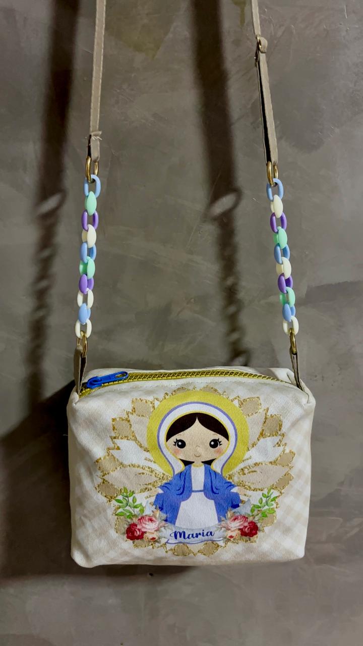 Bolsa Religiosa Católica Tecido