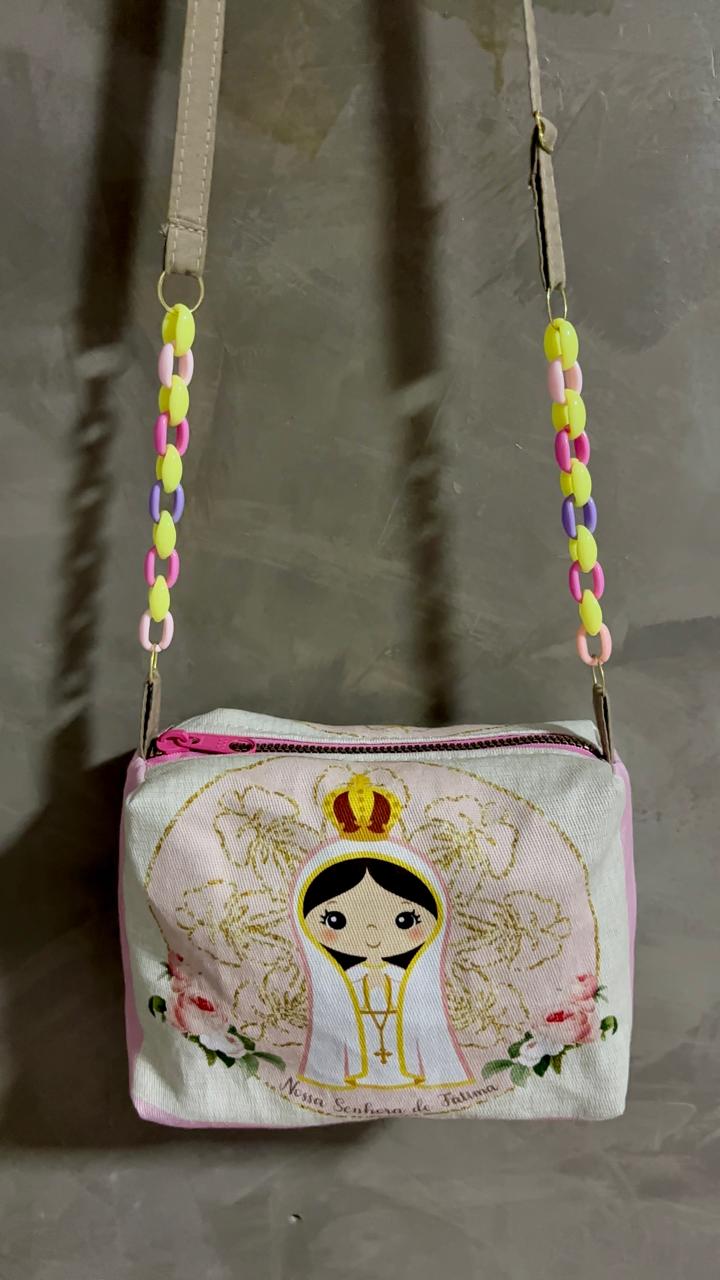 Bolsa Religiosa Católica Tecido