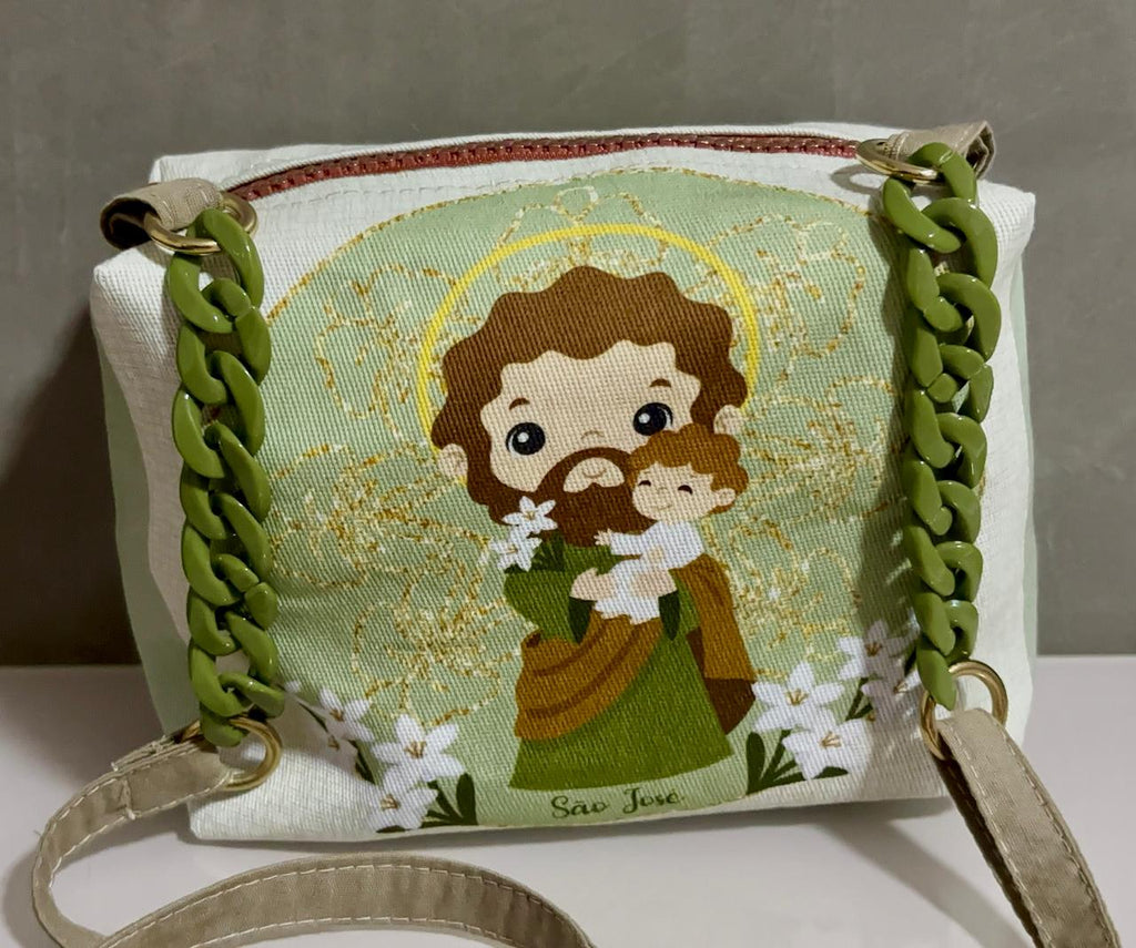 Bolsa Religiosa Católica Tecido