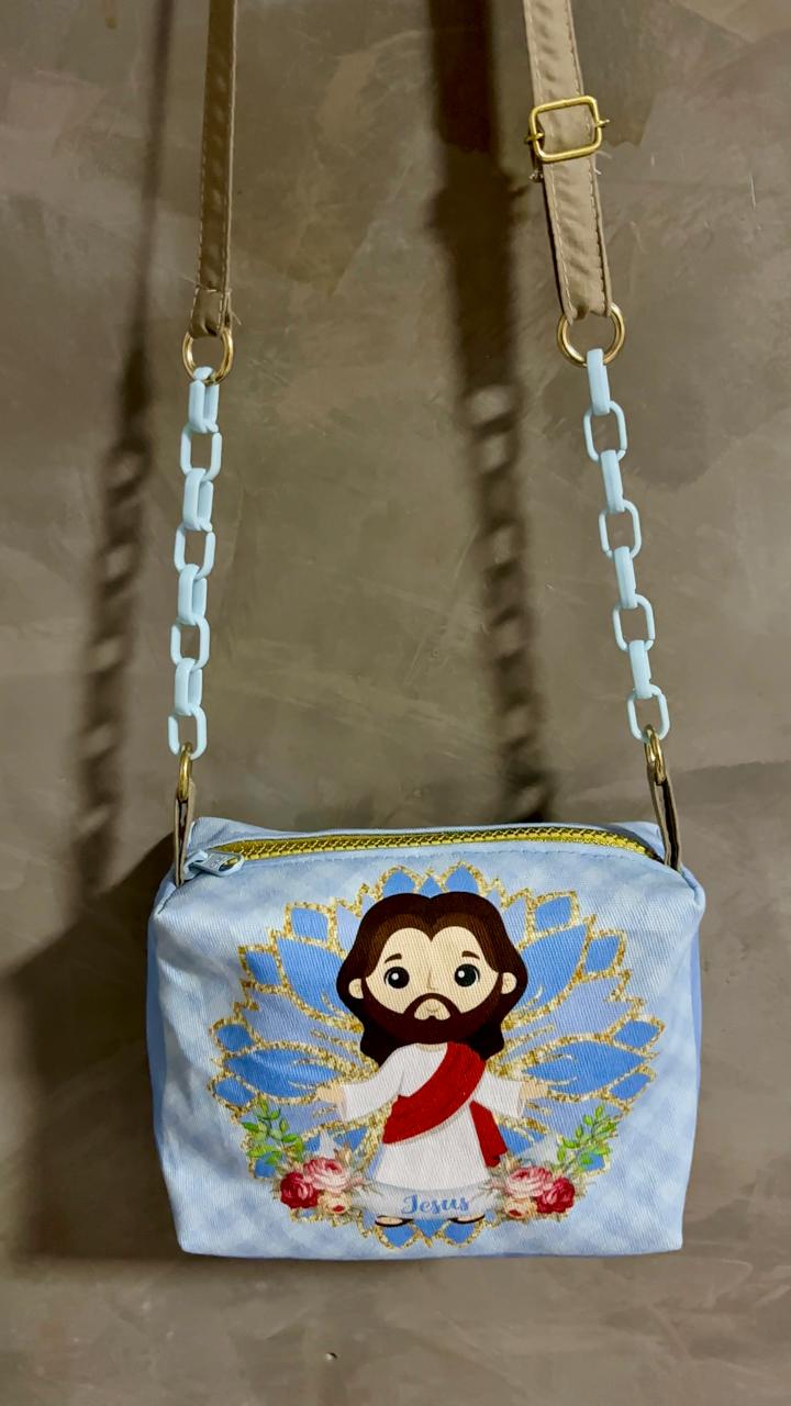 Bolsa Religiosa Católica Tecido